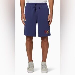 Polo 1992 By Ralph Lauren Logo Fleece Shorts